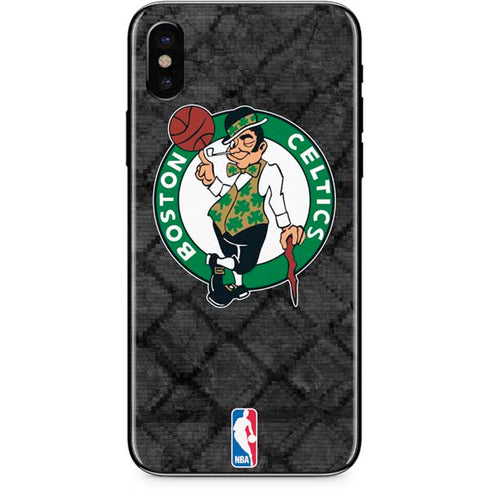NBA Boston Celtics Dark Rust iPhone XS Skin