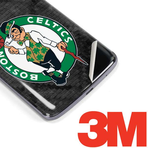 NBA Boston Celtics Dark Rust Moto E5 Plus Skin
