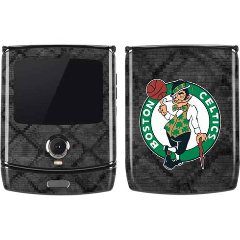 NBA Boston Celtics Dark Rust Motorola RAZR Skin