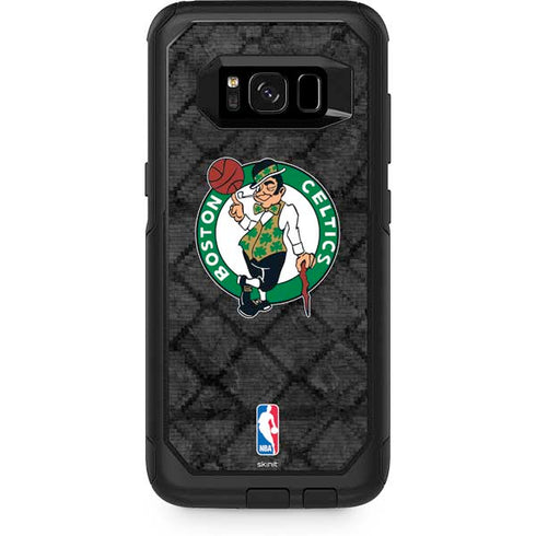 NBA Boston Celtics Dark Rust Otterbox Commuter Galaxy Skin