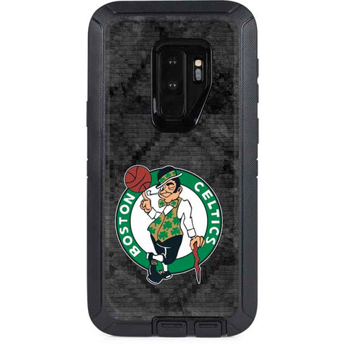 NBA Boston Celtics Dark Rust Otterbox Defender Galaxy Skin