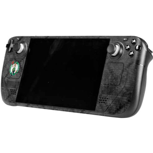NBA Boston Celtics Dark Rust Steam Deck Handheld Gaming Computer Skin