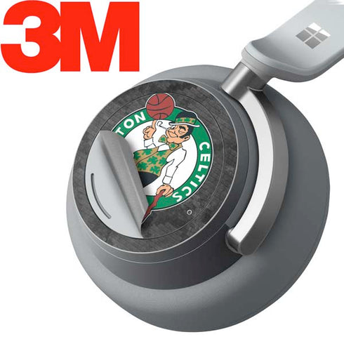 NBA Boston Celtics Dark Rust Surface Headphones Skin