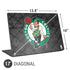 NBA Boston Celtics Dark Rust Universal Laptop 17in (13.8 x 10in) Skin