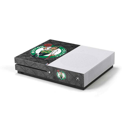 NBA Boston Celtics Dark Rust Xbox One S Console Skin