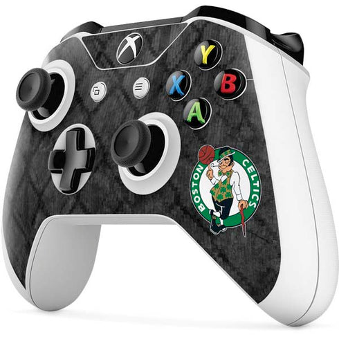 NBA Boston Celtics Dark Rust Xbox One S Controller Skin