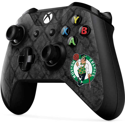 NBA Boston Celtics Dark Rust Xbox One X Controller Skin