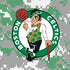 NBA Boston Celtics Digi Camo Nintendo 2DS XL (2017) Skin