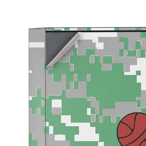 NBA Boston Celtics Digi Camo Corsair 4000D Tempered Glass Mid-Tower ATX Case Skin