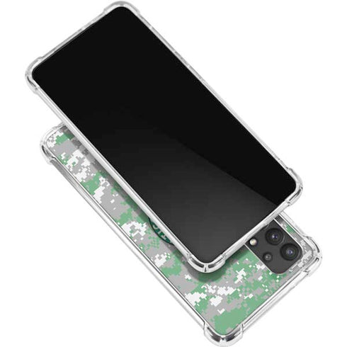 NBA Boston Celtics Digi Camo Galaxy A32 5G Clear Case