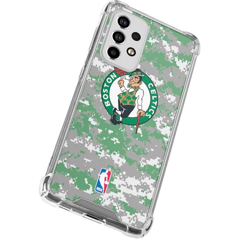 NBA Boston Celtics Digi Camo Galaxy A33 5G Clear Case