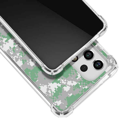 NBA Boston Celtics Digi Camo Galaxy A53 5G Clear Case
