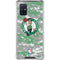 NBA Boston Celtics Digi Camo Galaxy A71 5G Clear Case