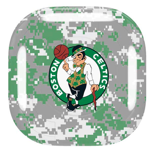 NBA Boston Celtics Digi Camo Galaxy Buds Pro Skin