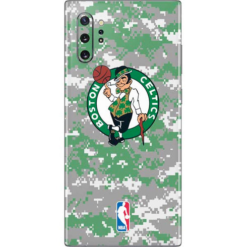 NBA Boston Celtics Digi Camo Galaxy Note 10 Plus Skin