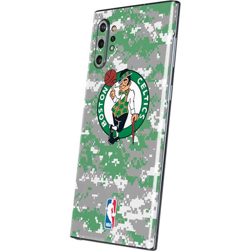 NBA Boston Celtics Digi Camo Galaxy Note 10 Plus Skin