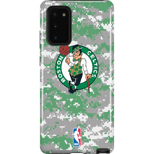 NBA Boston Celtics Digi Camo Galaxy Note20 5G Pro Case