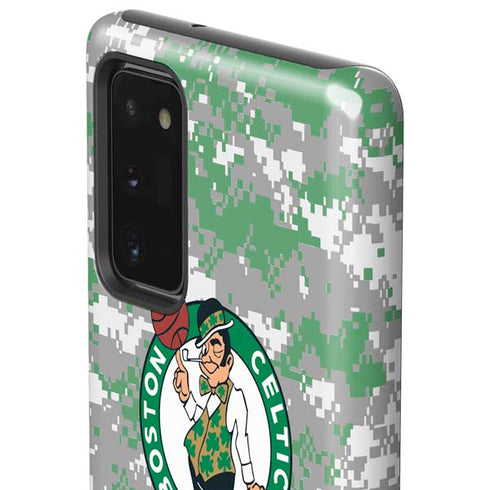 NBA Boston Celtics Digi Camo Galaxy Note20 5G Pro Case