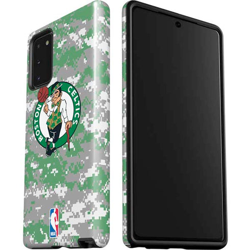 NBA Boston Celtics Digi Camo Galaxy Note20 5G Pro Case