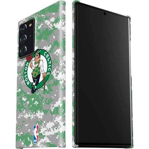NBA Boston Celtics Digi Camo Galaxy Note20 Ultra 5G Lite Case