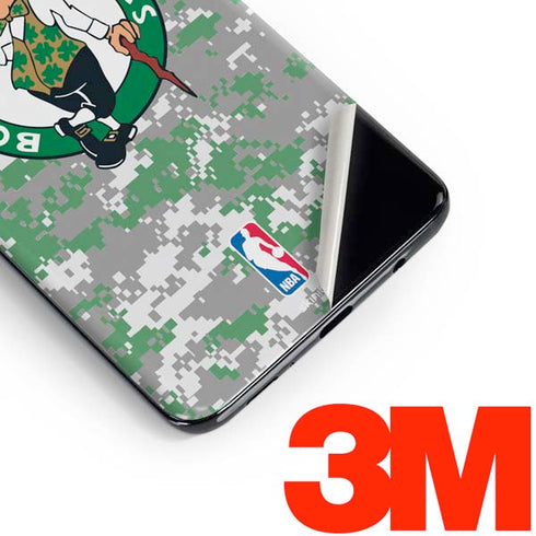 NBA Boston Celtics Digi Camo Galaxy S10 Plus Skin