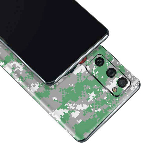 NBA Boston Celtics Digi Camo Galaxy S20 Fan Edition Skin