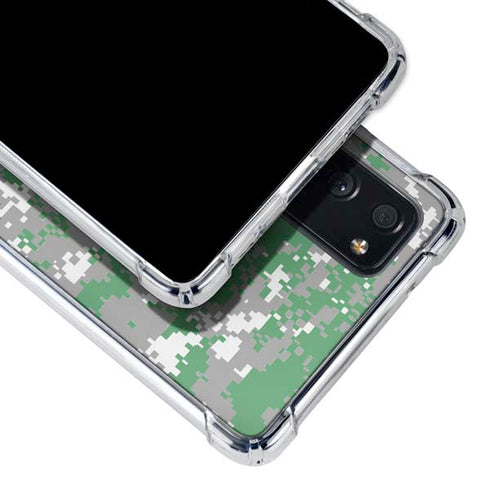 NBA Boston Celtics Digi Camo Galaxy S20 FE Clear Case