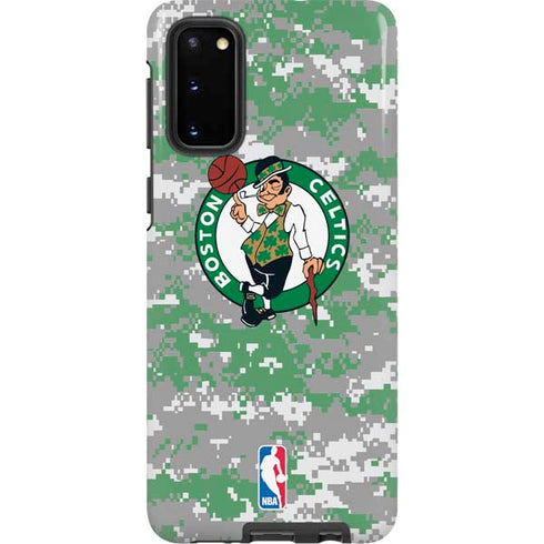 NBA Boston Celtics Digi Camo Galaxy S20 Pro Case