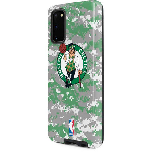 NBA Boston Celtics Digi Camo Galaxy S20 Pro Case
