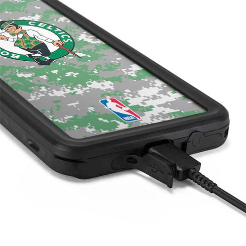 NBA Boston Celtics Digi Camo Galaxy S20 Waterproof Case