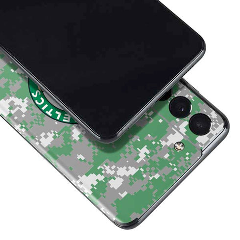NBA Boston Celtics Digi Camo Galaxy S21 5G Skin