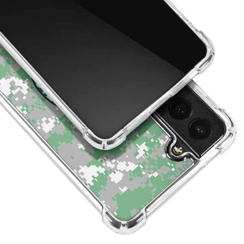 NBA Boston Celtics Digi Camo Galaxy S21 FE Clear Case