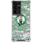 NBA Boston Celtics Digi Camo Galaxy S21 Ultra 5G Clear Case