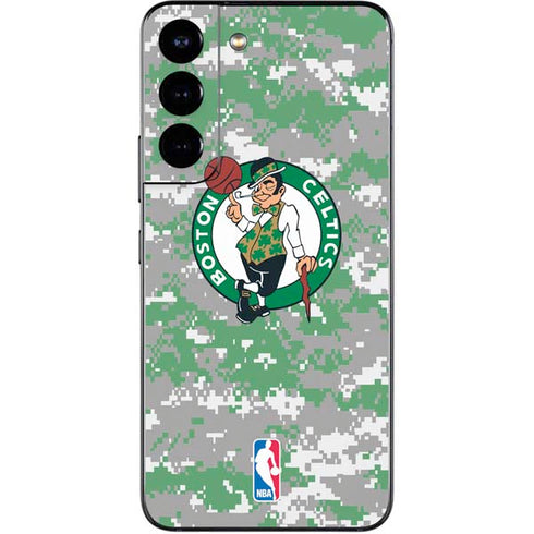NBA Boston Celtics Digi Camo Galaxy S22 Skin