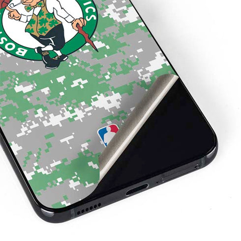 NBA Boston Celtics Digi Camo Galaxy S22 Skin