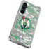 NBA Boston Celtics Digi Camo Galaxy S23 FE Clear Case
