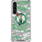 NBA Boston Celtics Digi Camo Galaxy S23 Plus Clear Case