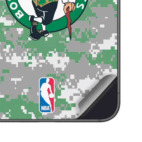 NBA Boston Celtics Digi Camo Galaxy S23 Skin