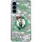 NBA Boston Celtics Digi Camo Galaxy S24 Clear Case