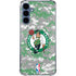 NBA Boston Celtics Digi Camo Galaxy S24 Clear Case