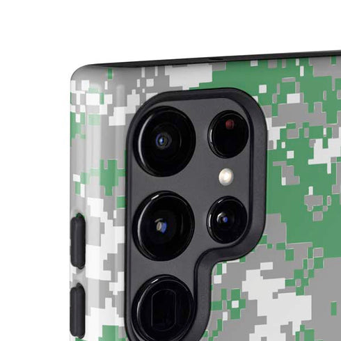 NBA Boston Celtics Digi Camo Galaxy S24 Ultra Impact Case