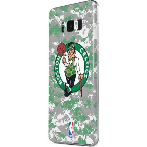 NBA Boston Celtics Digi Camo Galaxy S8 Skin
