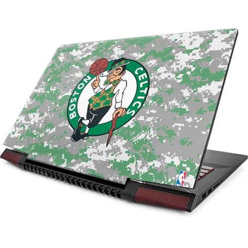 NBA Boston Celtics Digi Camo Lenovo IdeaPad Skin