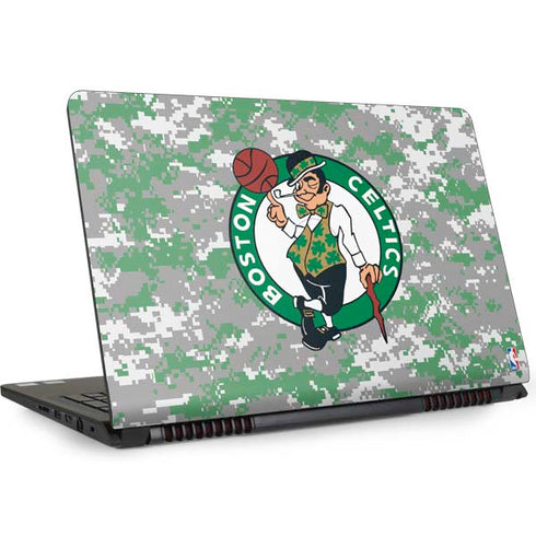 NBA Boston Celtics Digi Camo Dell Inspiron Skin