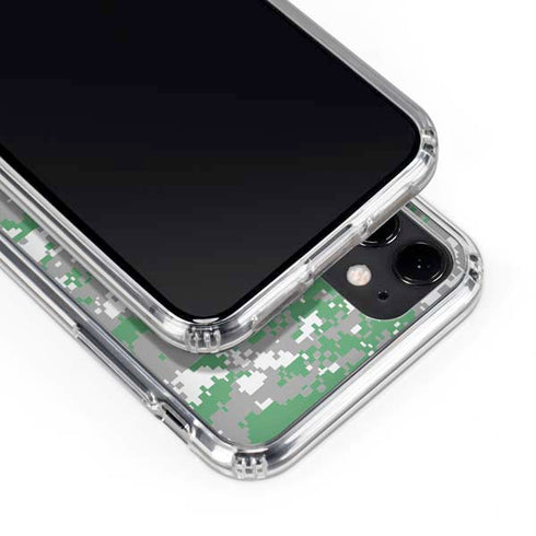 NBA Boston Celtics Digi Camo iPhone 11 Clear Case