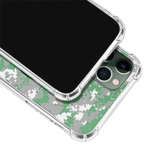 NBA Boston Celtics Digi Camo iPhone 11 Pro Max Clear Case