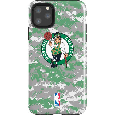 NBA Boston Celtics Digi Camo iPhone 11 Pro Max Impact Case