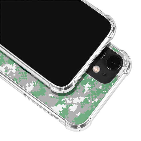 NBA Boston Celtics Digi Camo iPhone 12 Clear Case