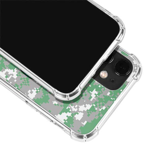 NBA Boston Celtics Digi Camo iPhone 12 Mini Clear Case
