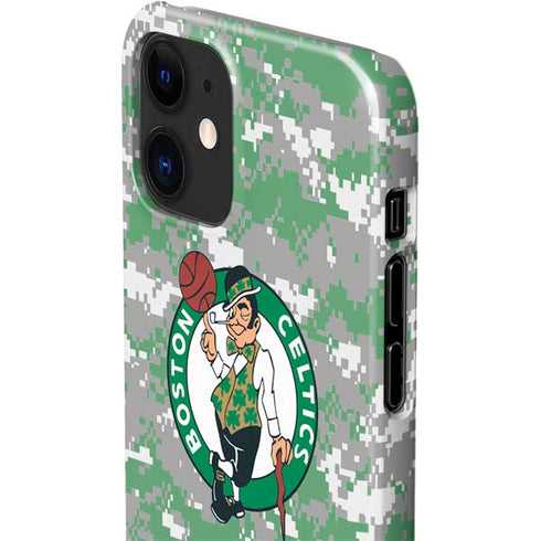 NBA Boston Celtics Digi Camo iPhone 12 Mini Lite Case